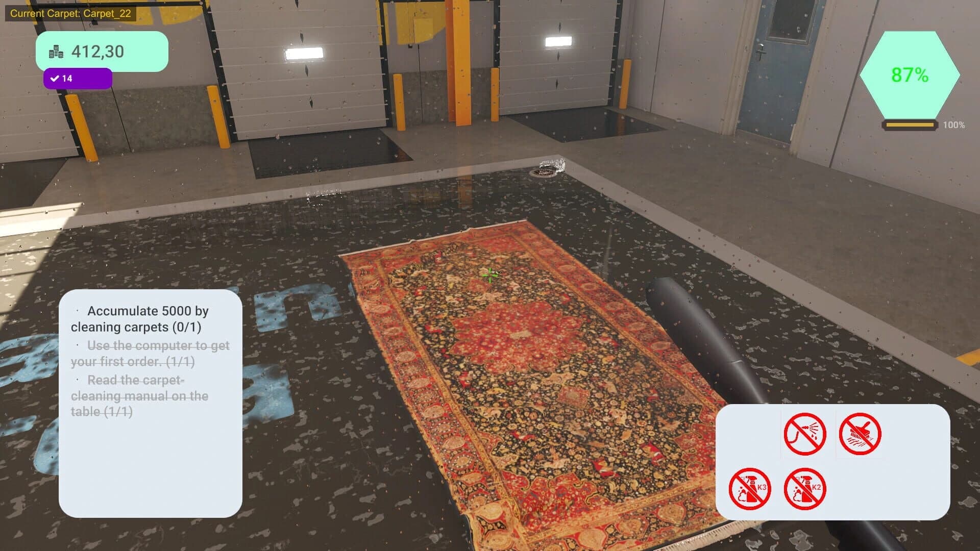 Carpet Cleaning Master screenshot 3