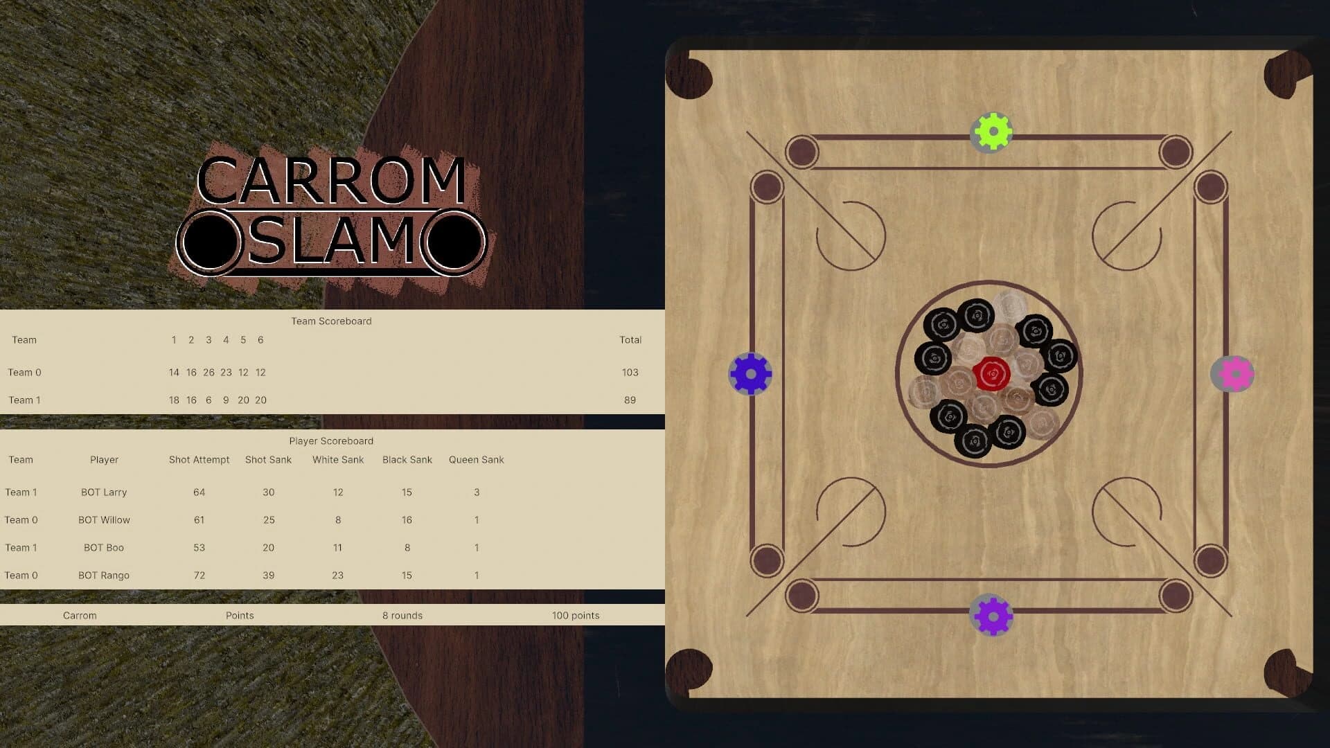 Carrom Slam! screenshot 3