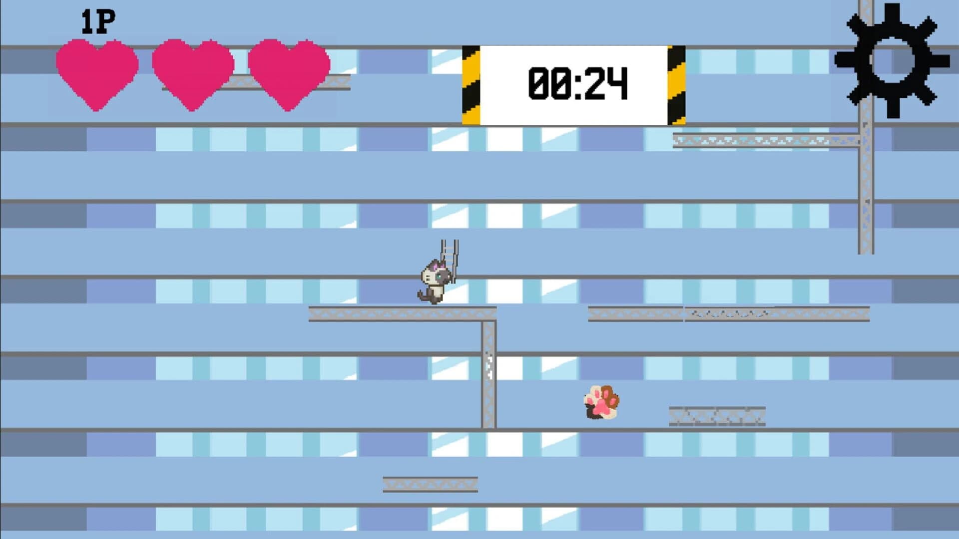 Cat and Ladder Climb screenshot 2