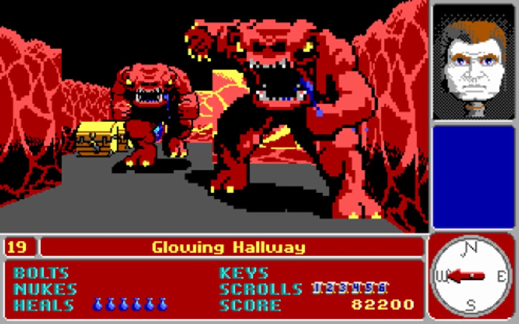 Catacomb 3-D screenshot 1
