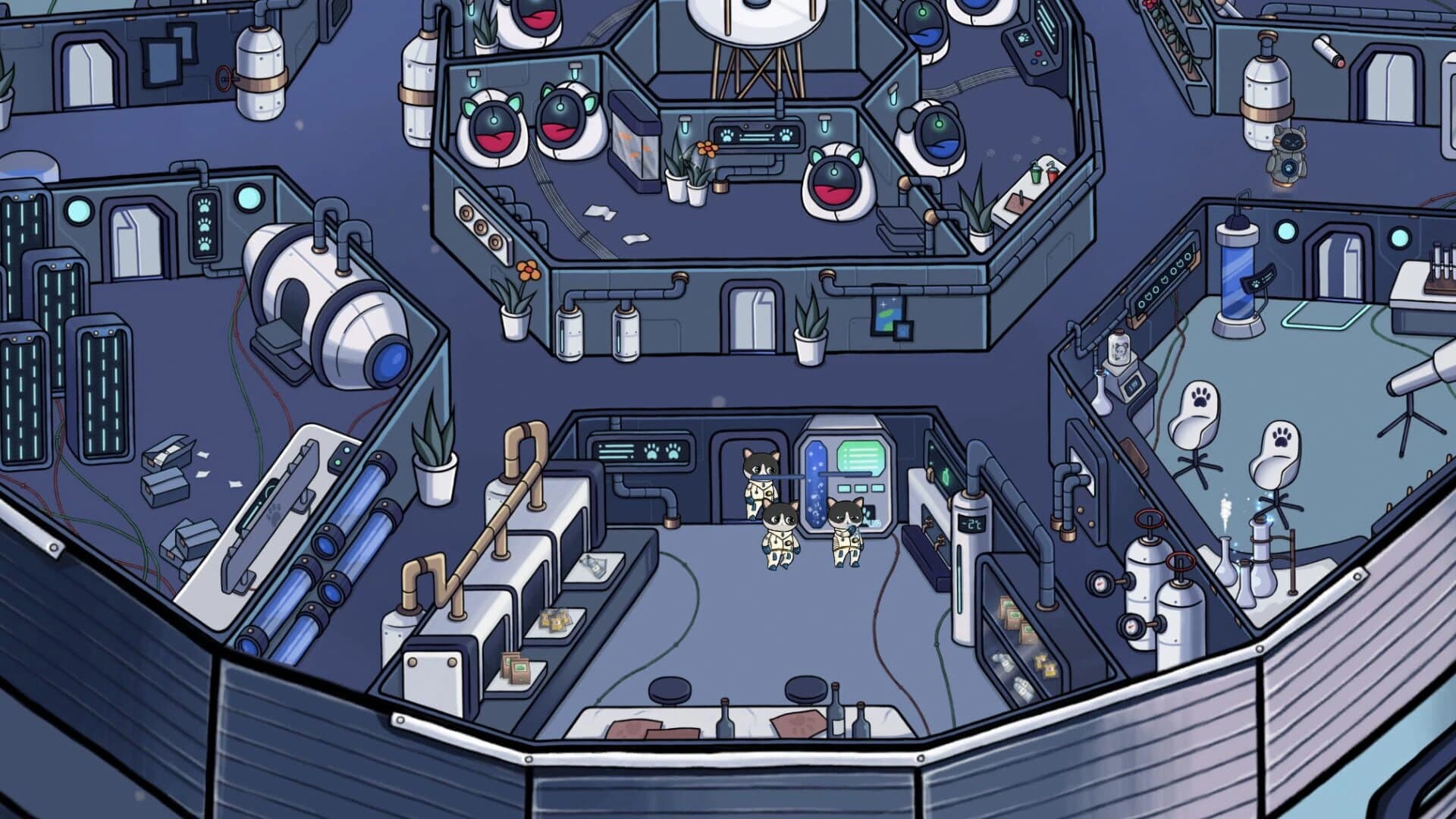 Catellite-609: Feline Space Adventure screenshot 1