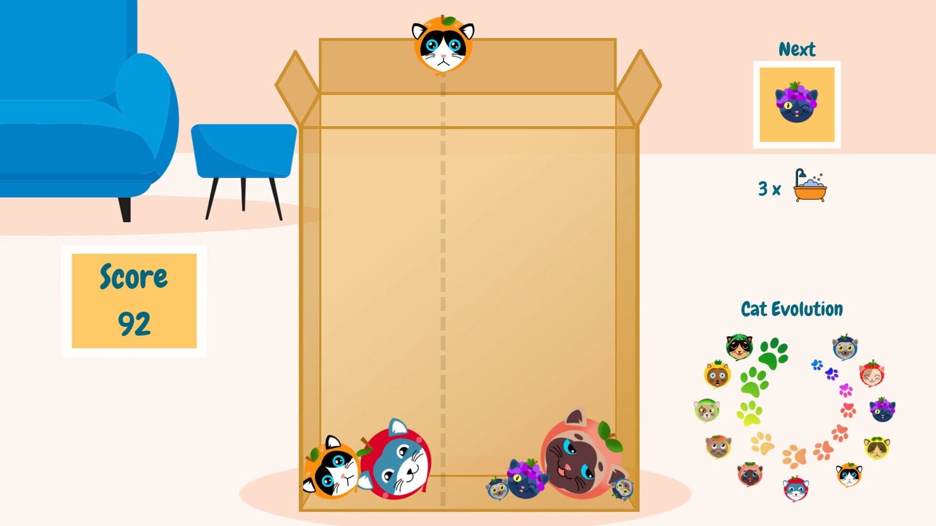 CatMelon: Suika Game screenshot 1