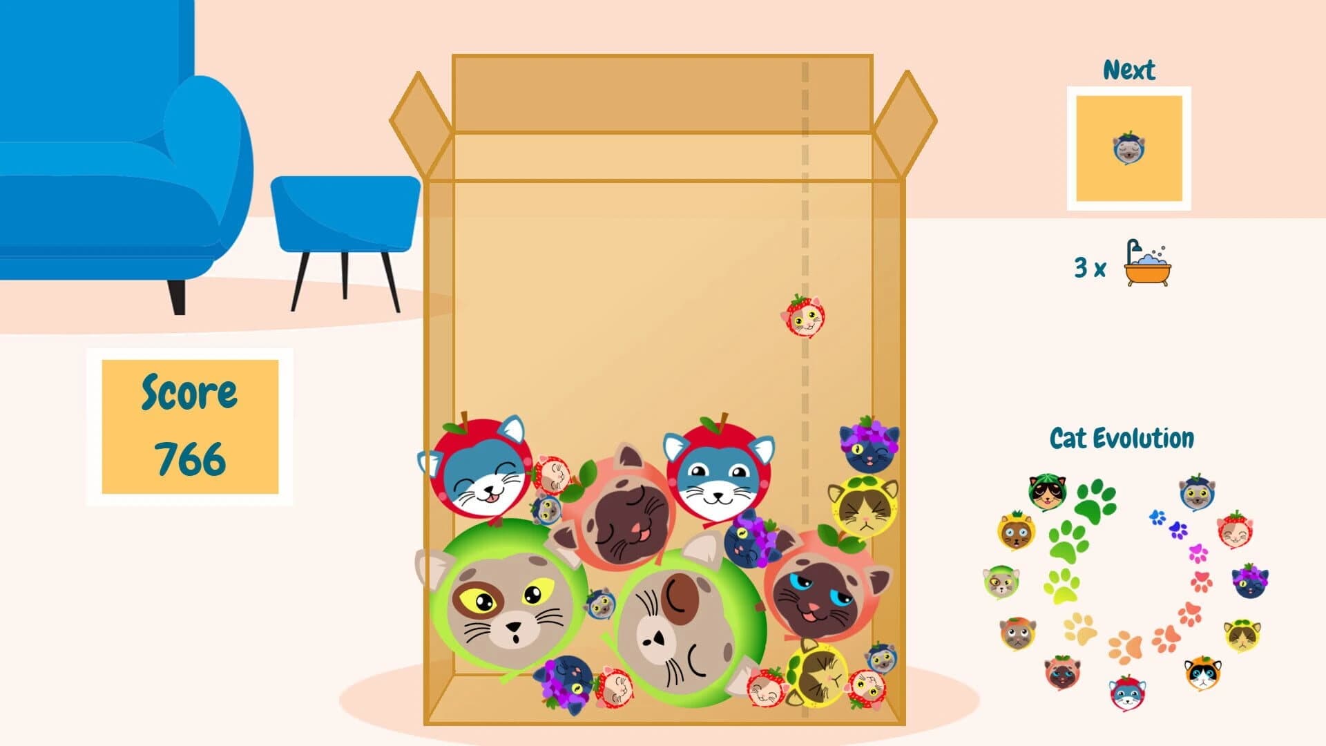 CatMelon: Suika Game screenshot 2