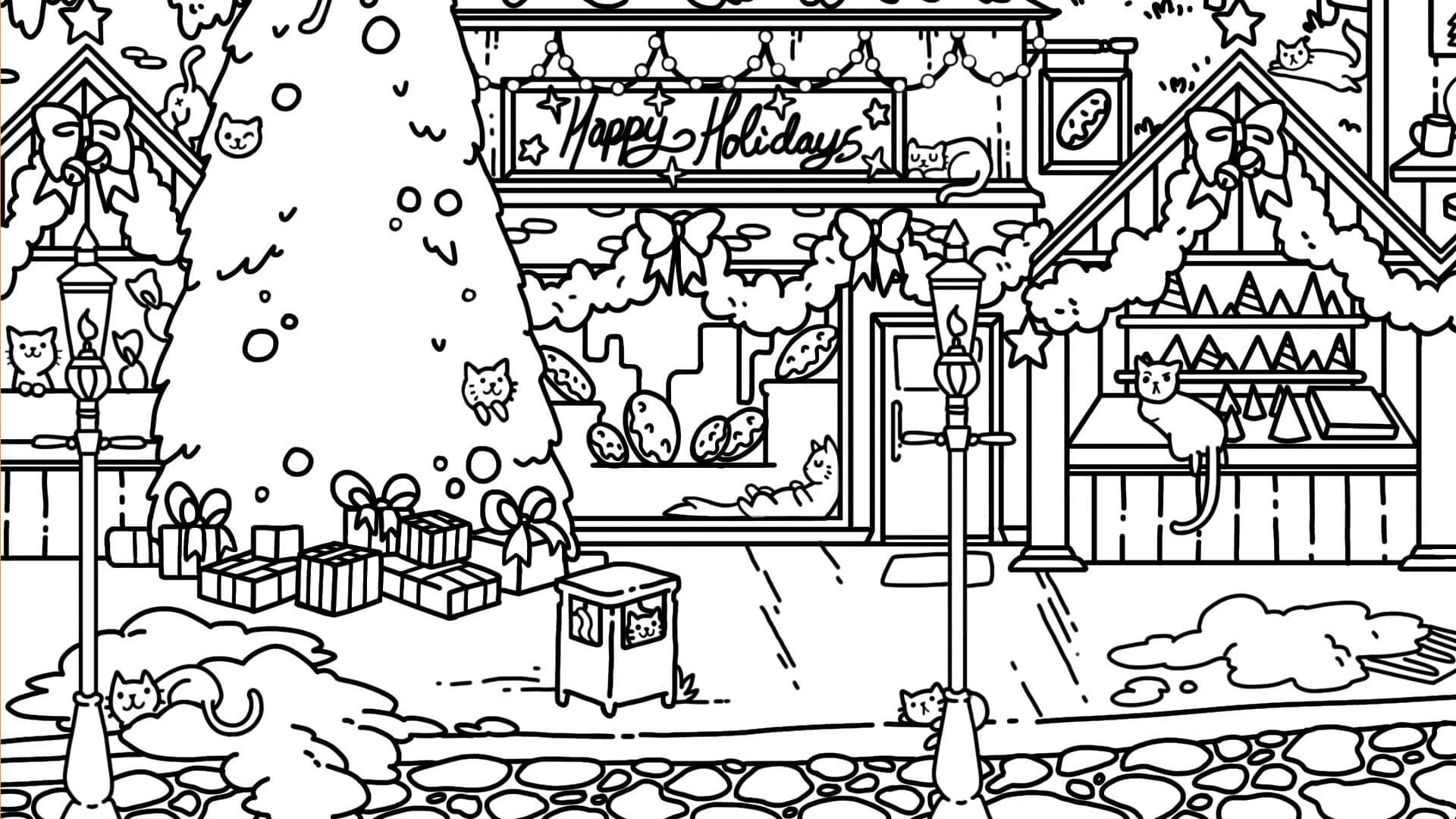 Cats Hidden in Jingle Jam screenshot 2
