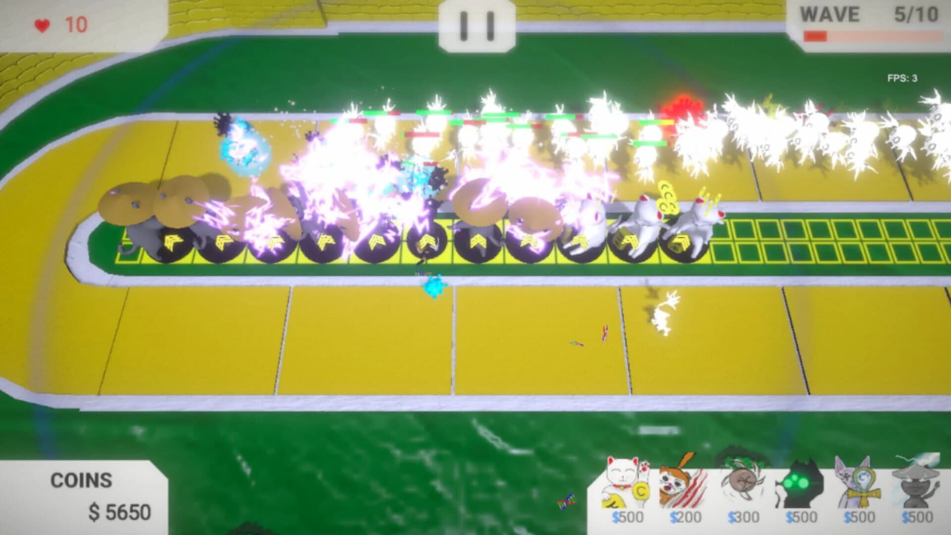 Cats vs. Ghosts screenshot 3