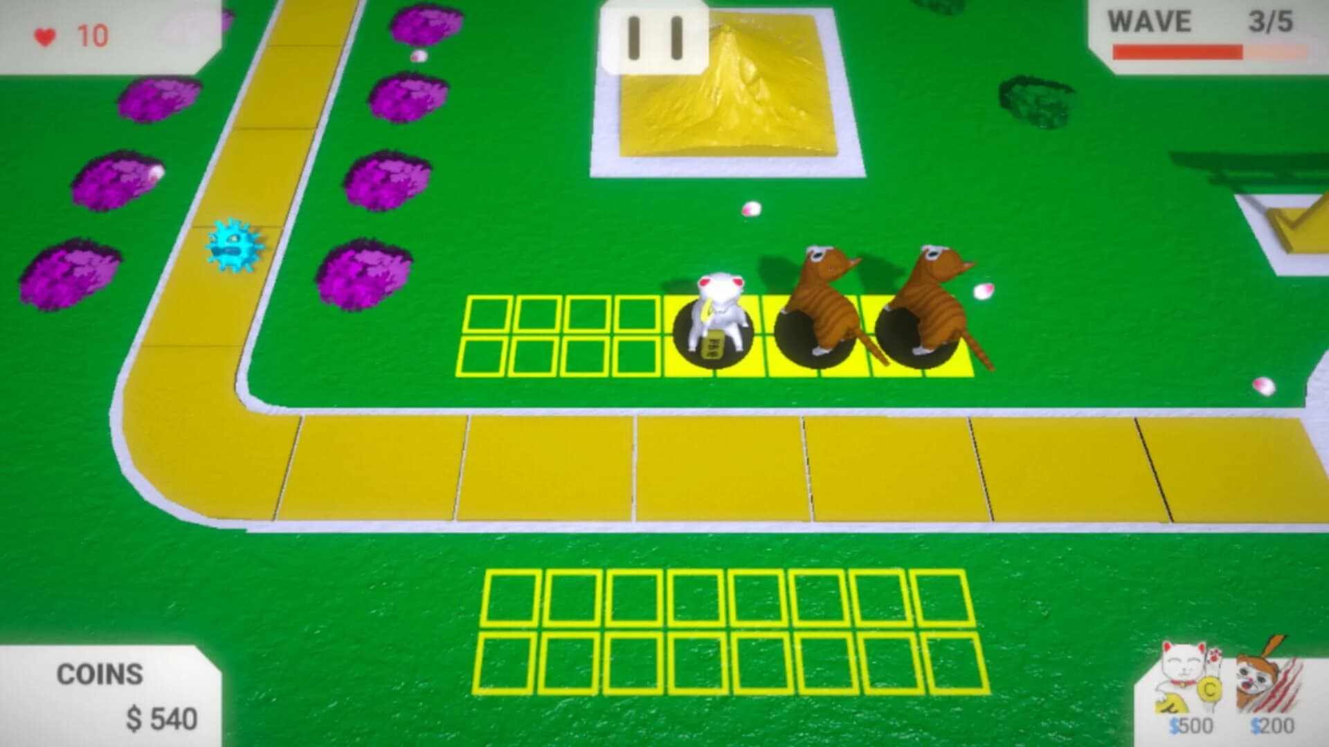 Cats vs. Ghosts screenshot 2