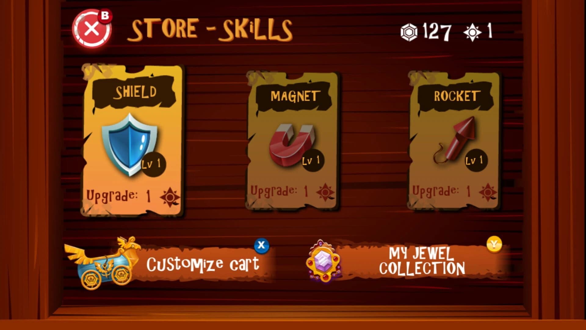 Cave Coaster screenshot 1
