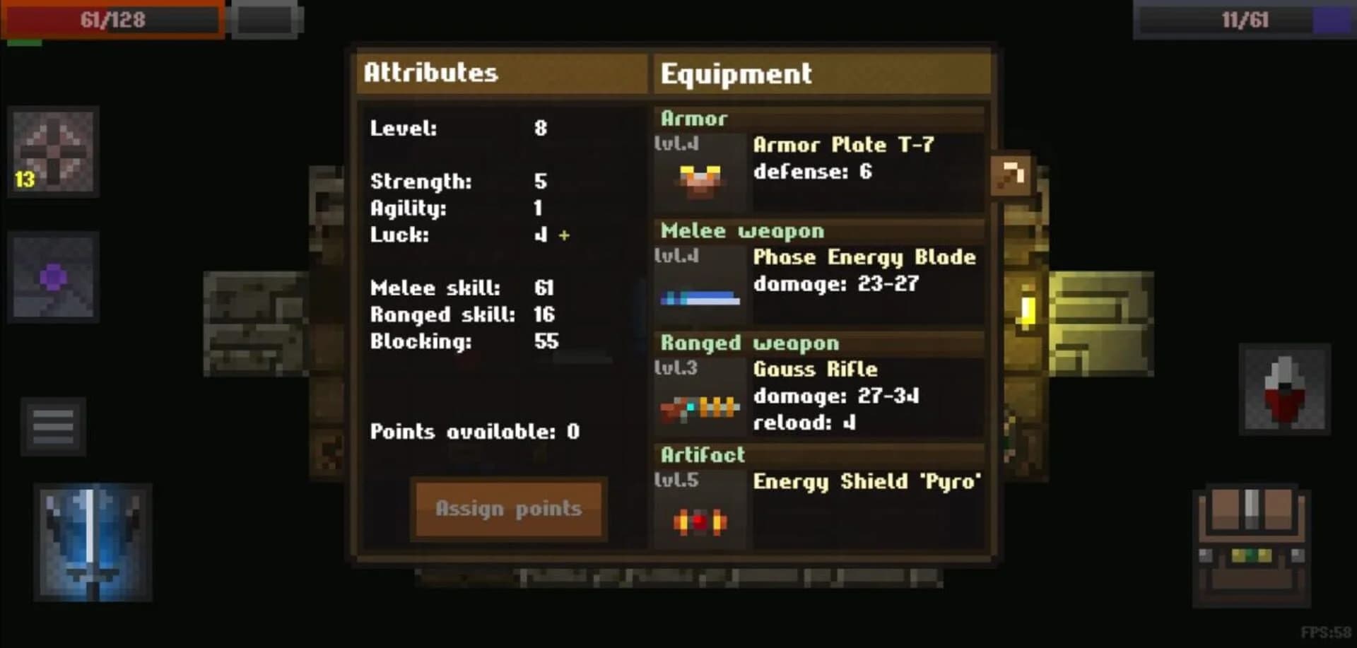 Caves (Roguelike) screenshot 1
