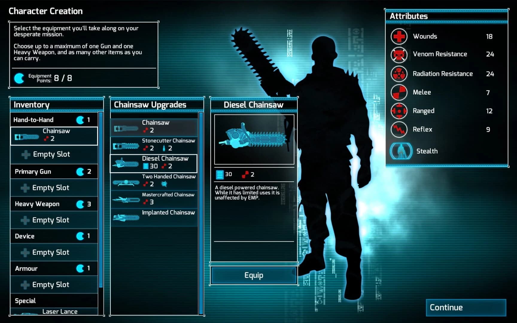 Chainsaw Warrior: Lords of the Night screenshot 3