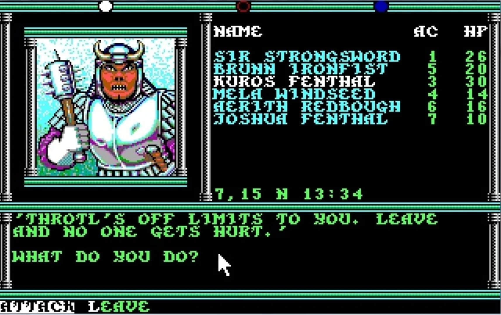 Champions of Krynn screenshot 5