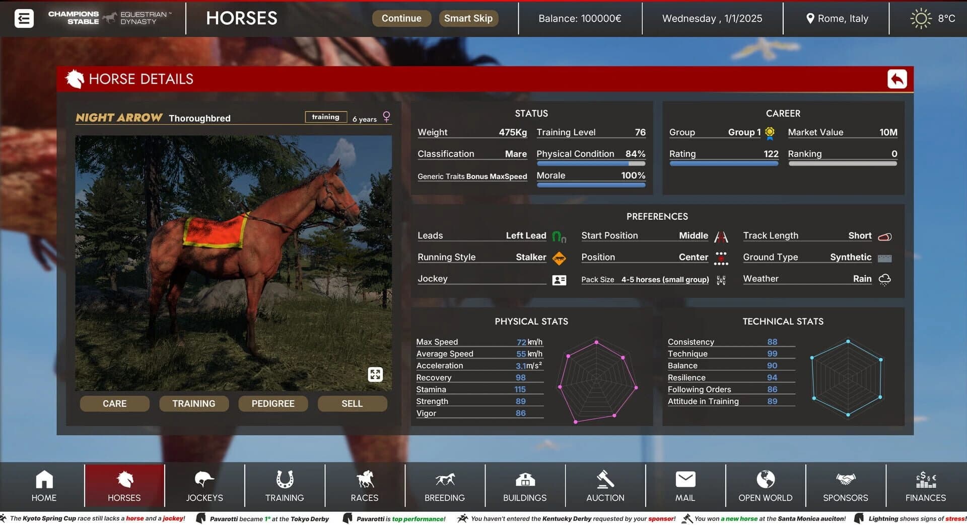 Champions Stable: Equestrian Dynasty screenshot 3