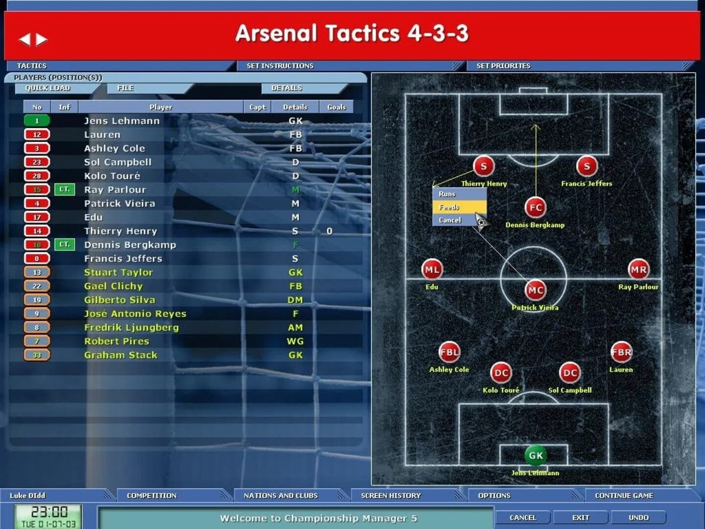 Championship Manager 5 screenshot 1