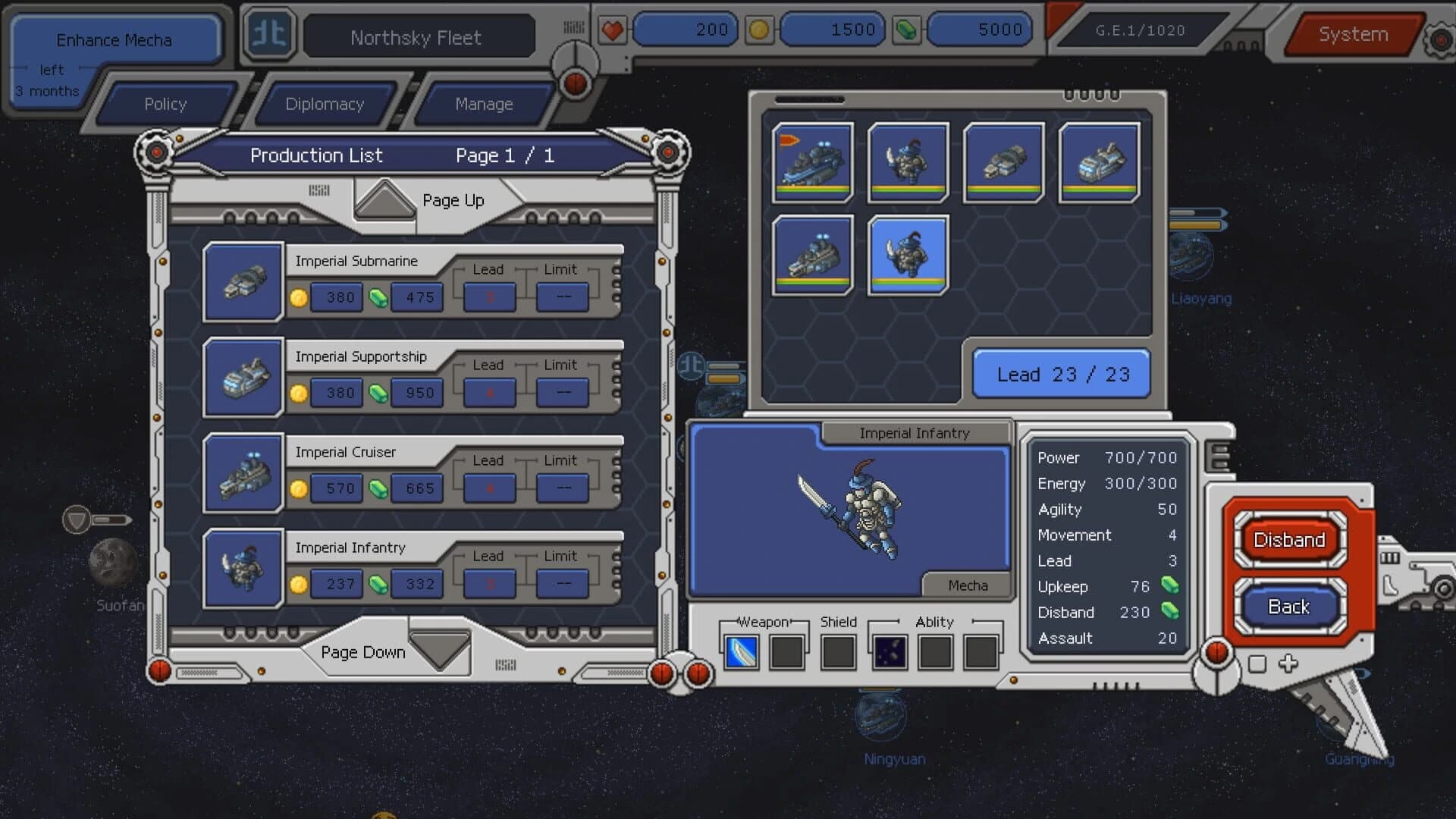 Chaos Galaxy screenshot 2