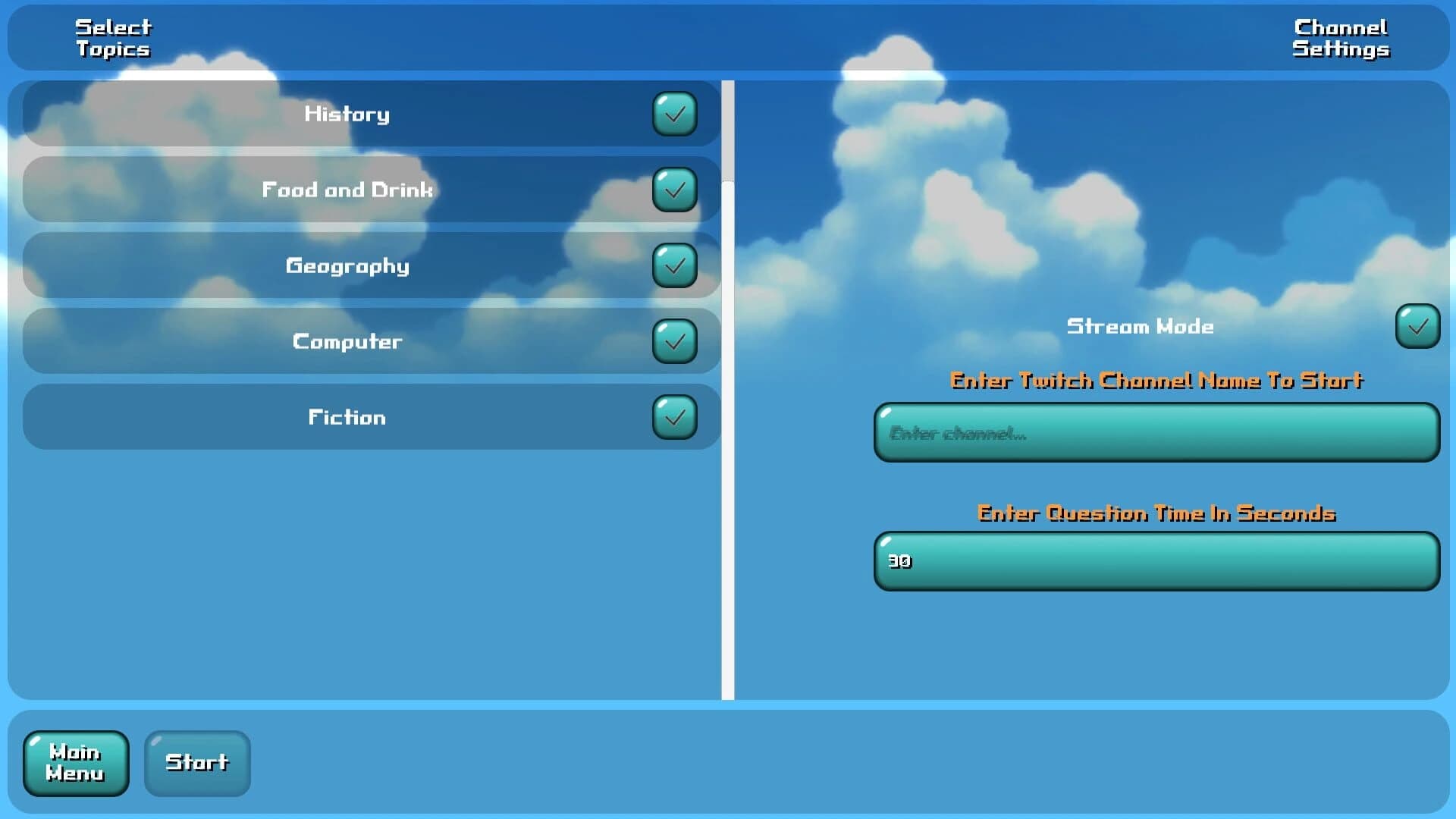 Chat Millions: Stream Quiz Game screenshot 1