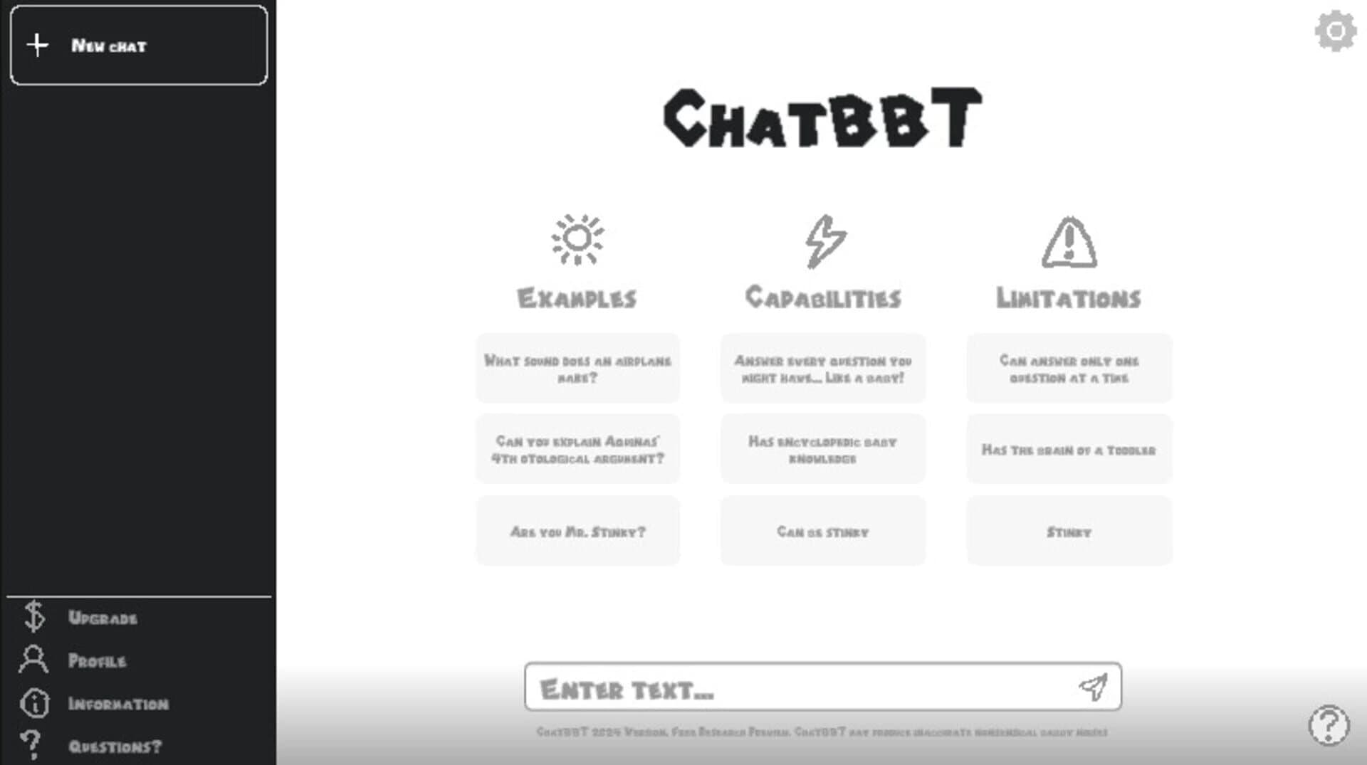 ChatBBT screenshot 1