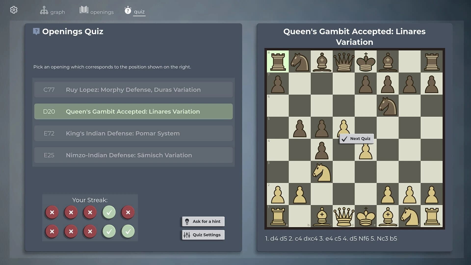 Chess Opening Repertoire Builder screenshot 2