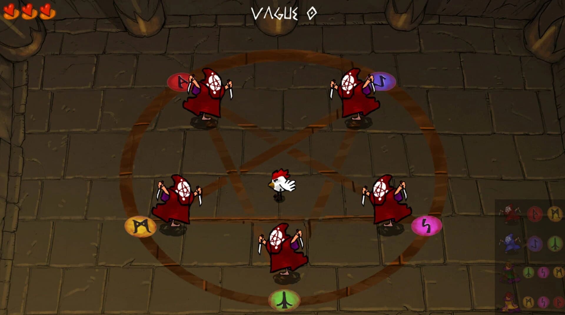 Chicken Rune screenshot 1