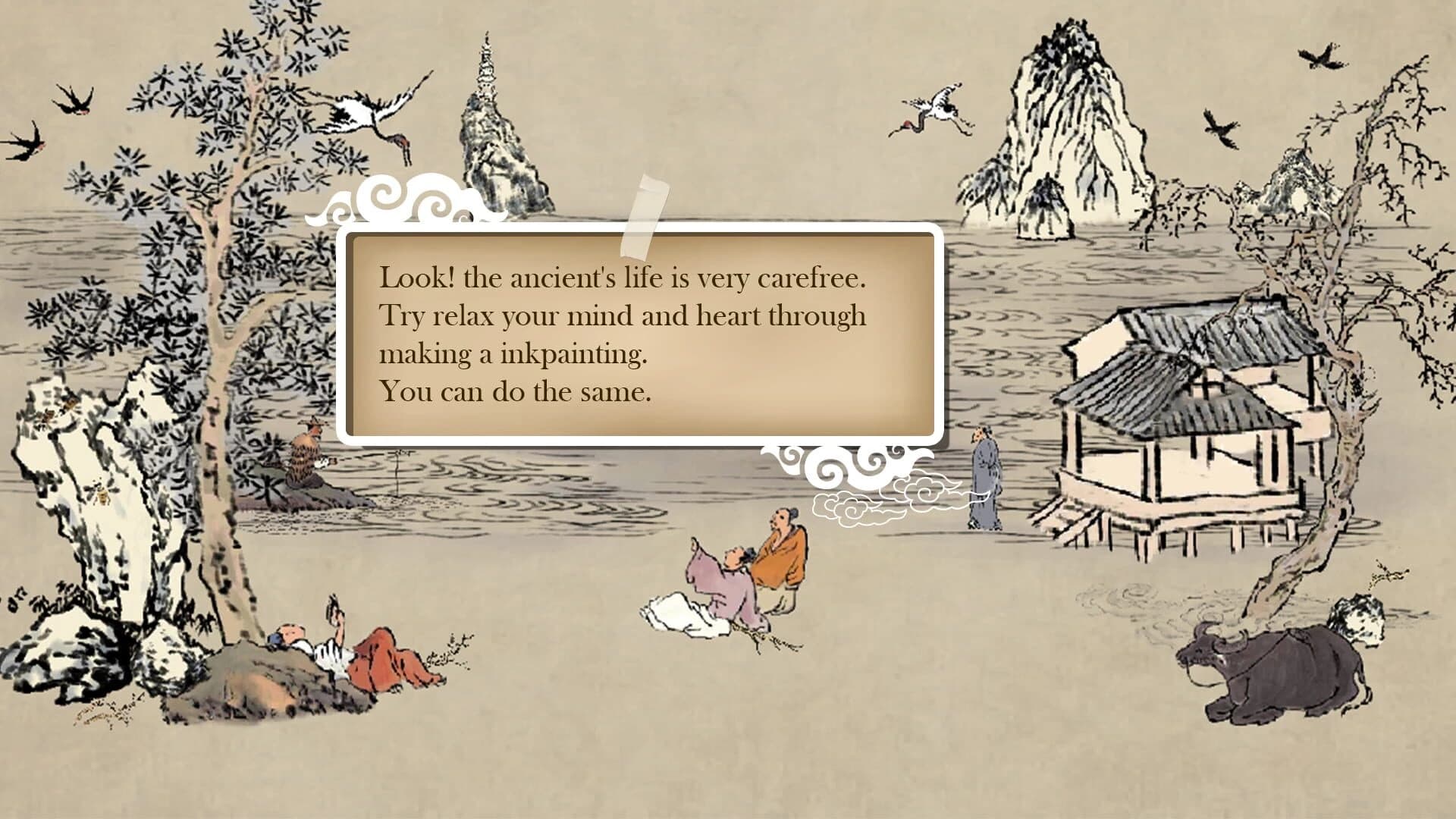 Chinese Ink Painting Puzzle & Creator screenshot 3
