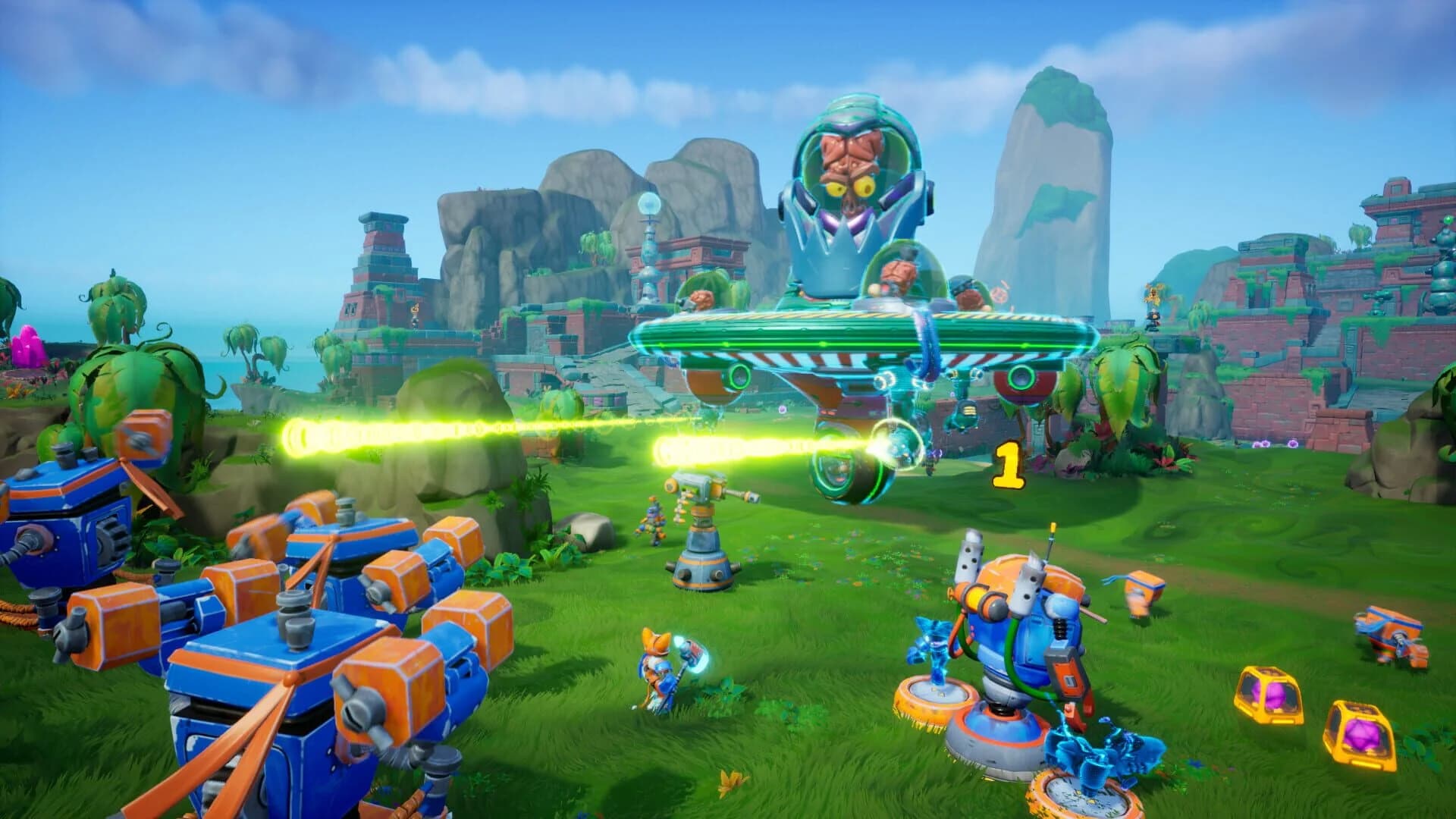Chip ‘n Clawz vs. The Brainioids screenshot 3