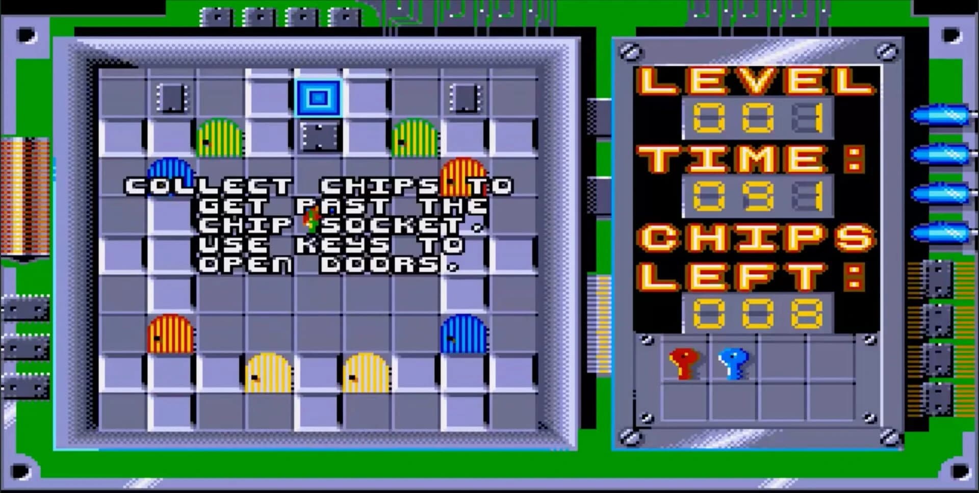 Chip's Challenge screenshot 1