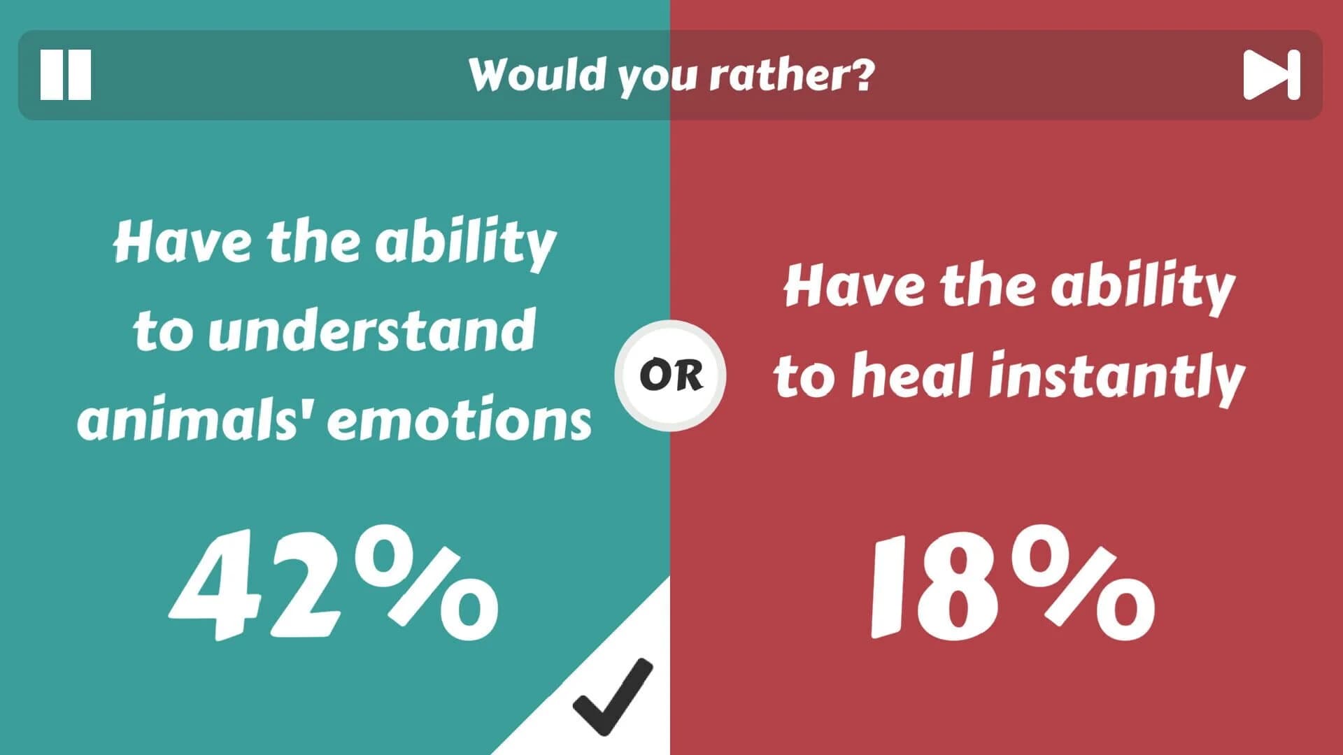 Choice Clash: What Would You Rather? screenshot 4