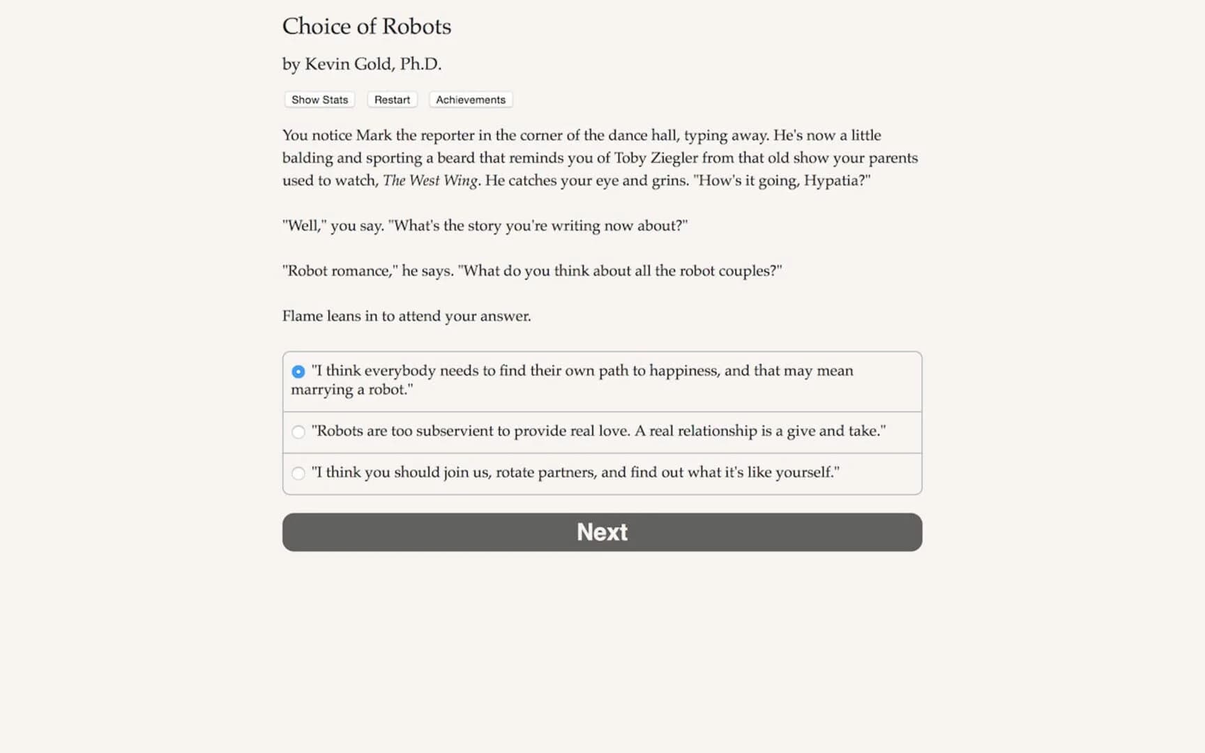 Choice of Robots screenshot 3
