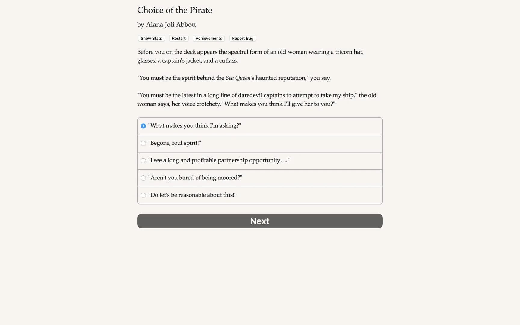 Choice of the Pirate screenshot 3