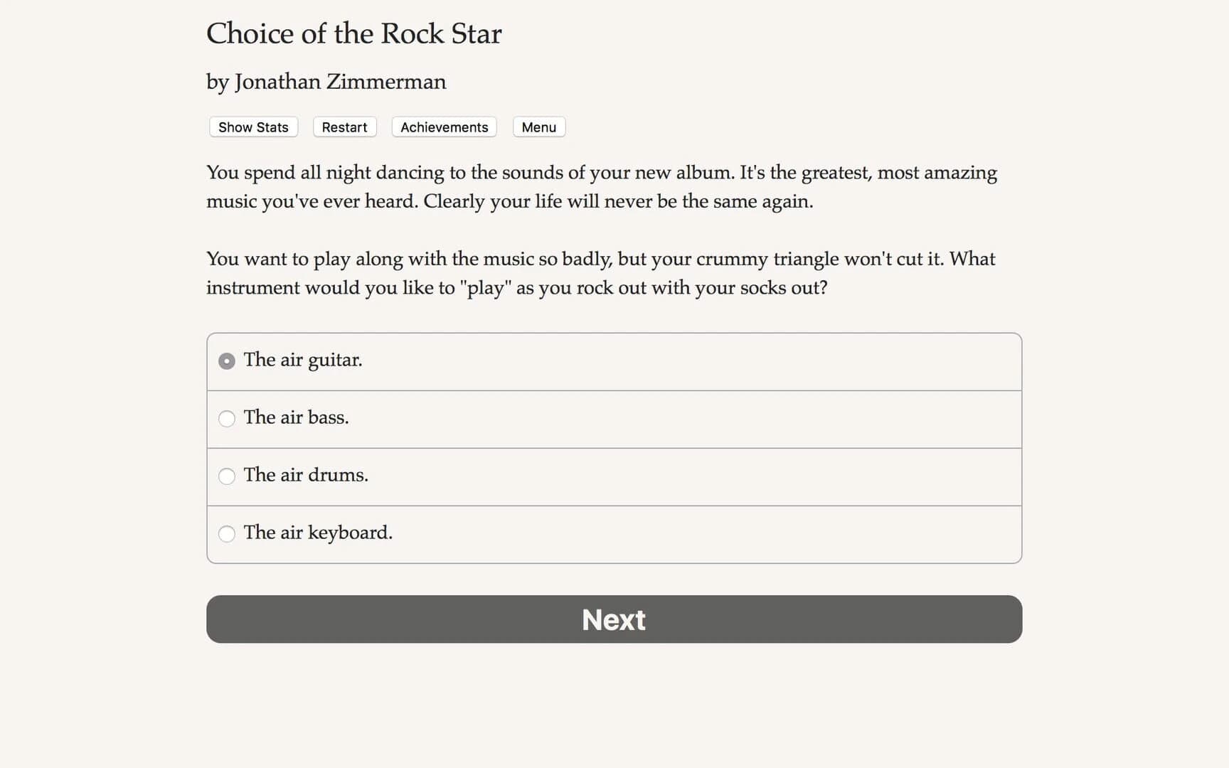 Choice of the Rock Star screenshot 4