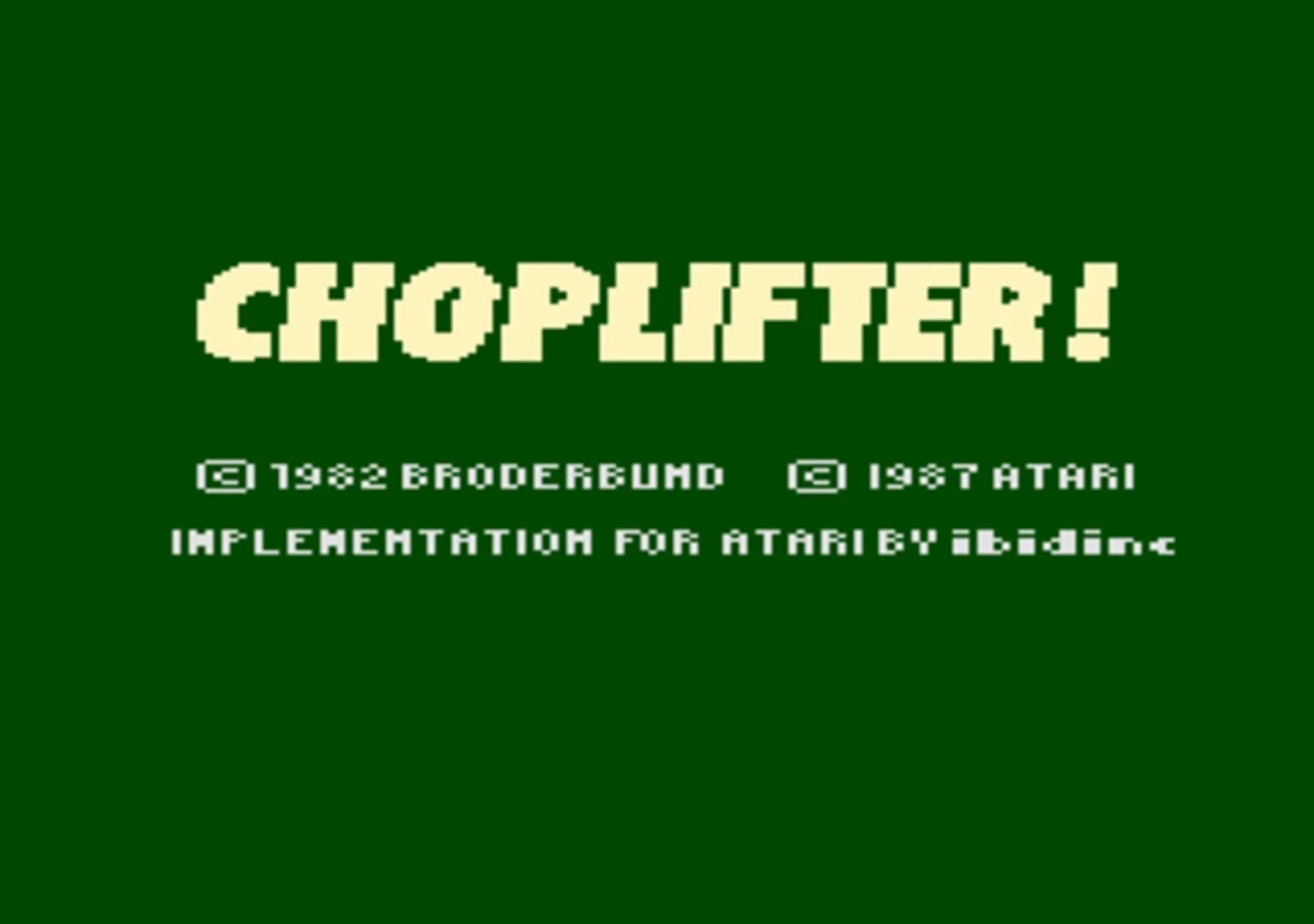 Choplifter! screenshot 2
