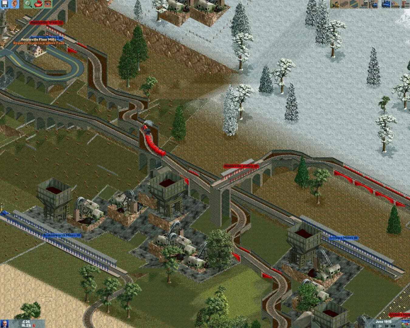 Chris Sawyer's Locomotion screenshot 1