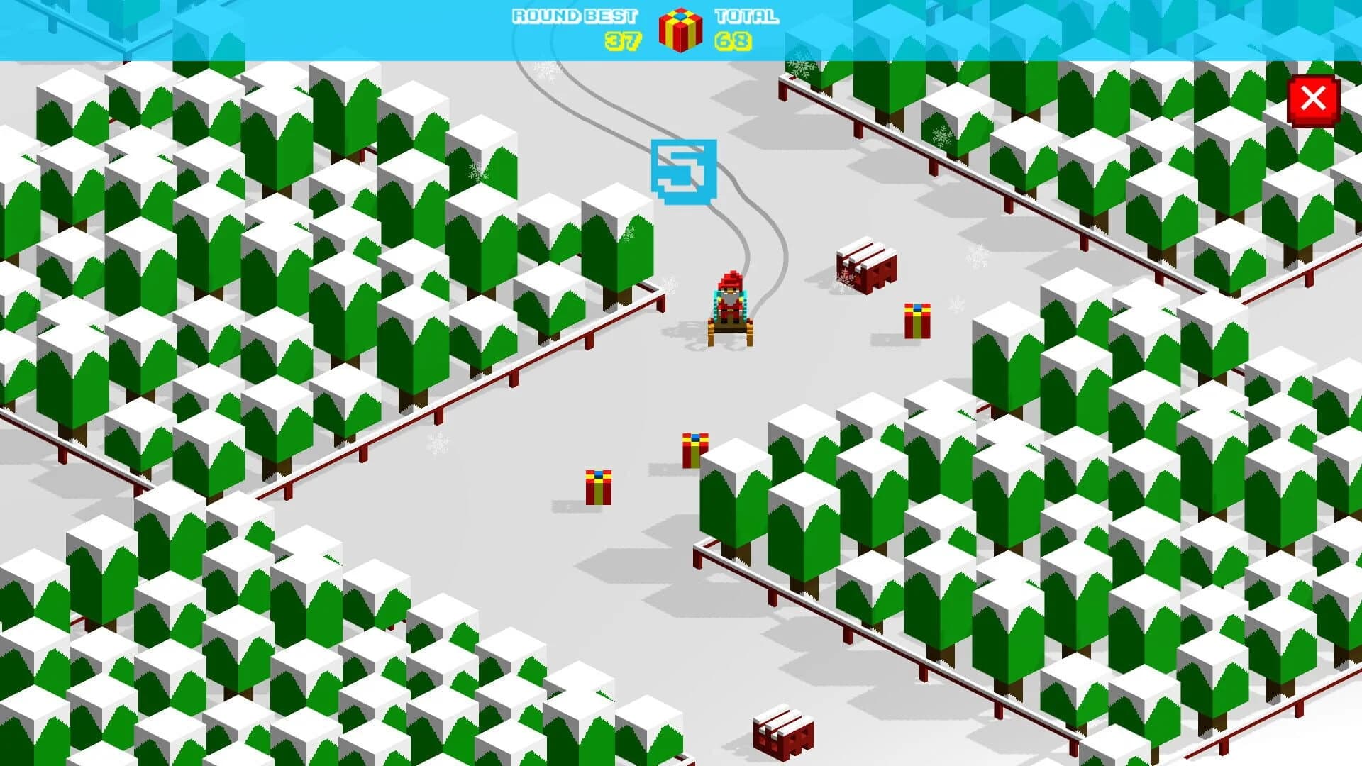 Christmas Race screenshot 4