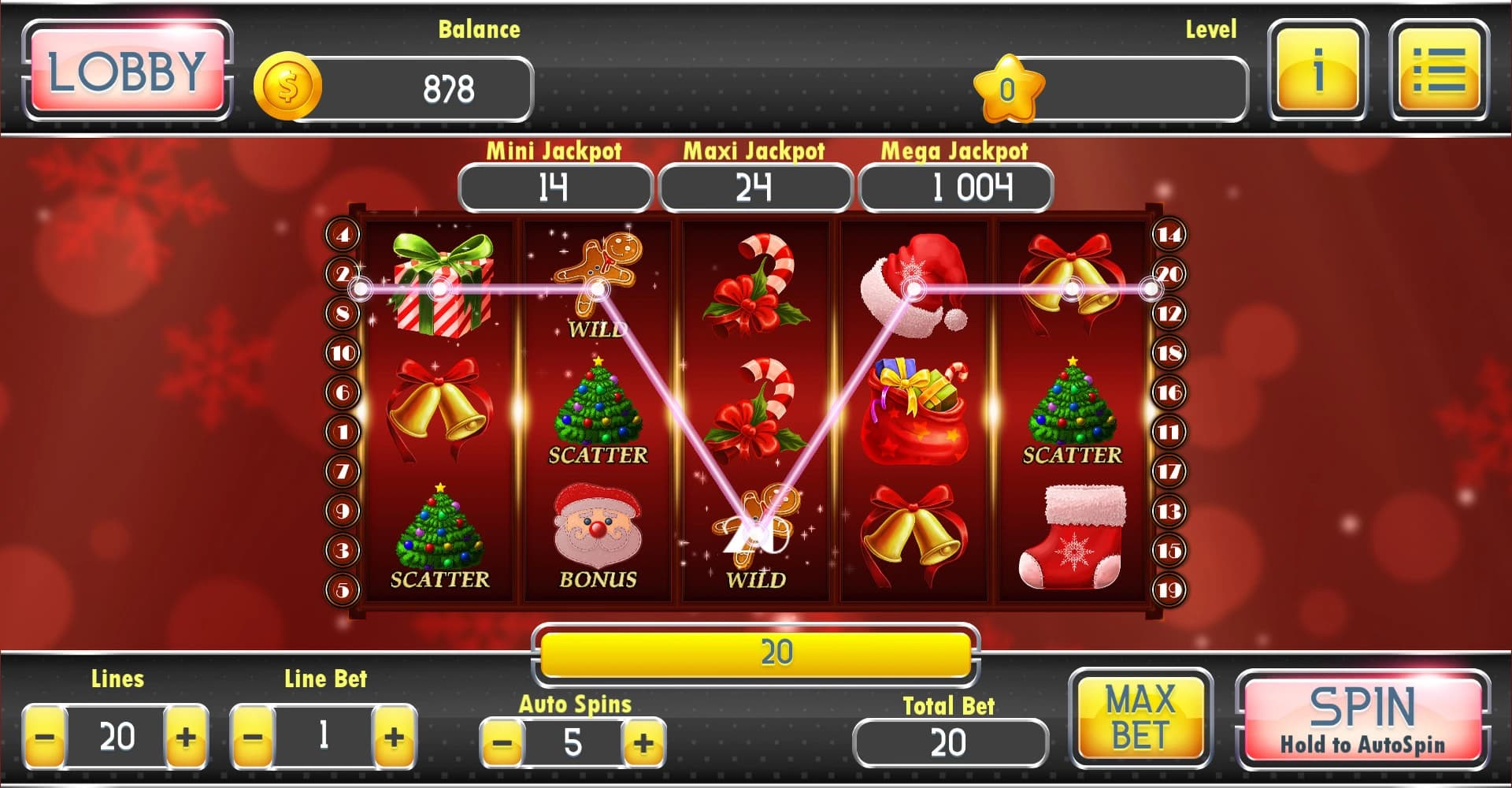 Christmas Slots: Casino Game screenshot 7
