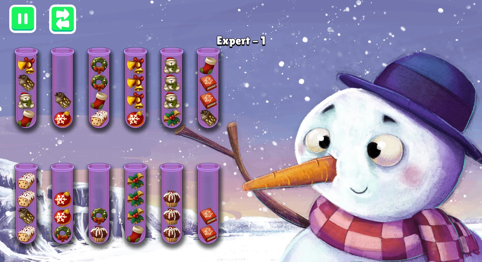 Christmas Sort Puzzle screenshot 2