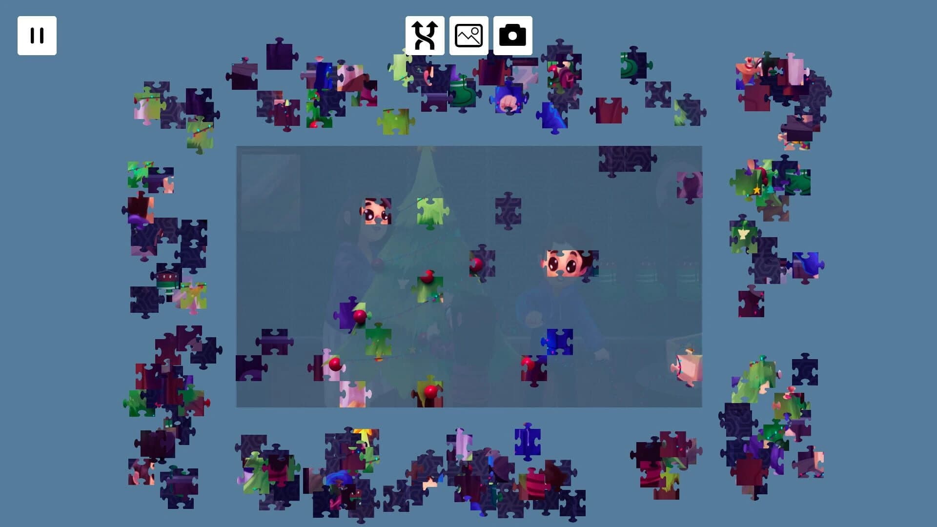 Christmas With My Family: Jigsaw Puzzle screenshot 2