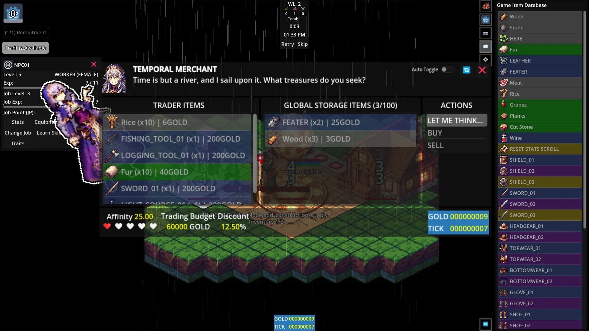 Chronominion Idler screenshot 5