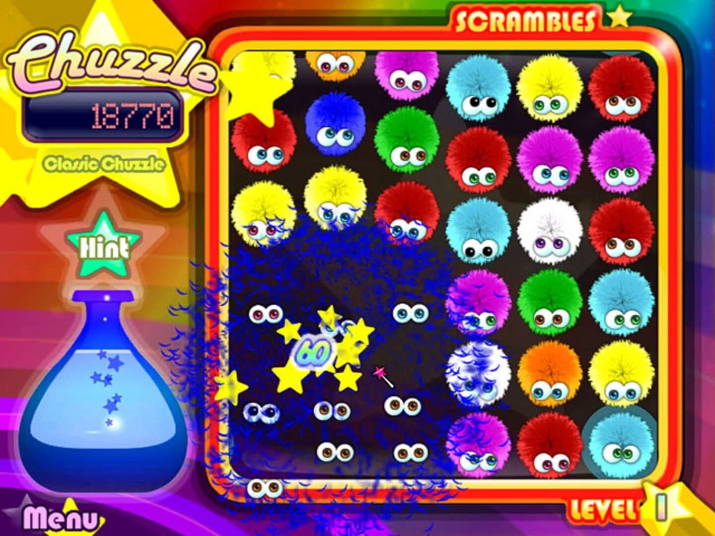 Chuzzle Deluxe screenshot 1