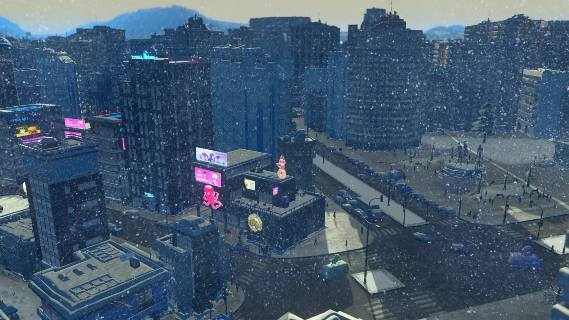 Cities: Skylines - Snowfall screenshot 2