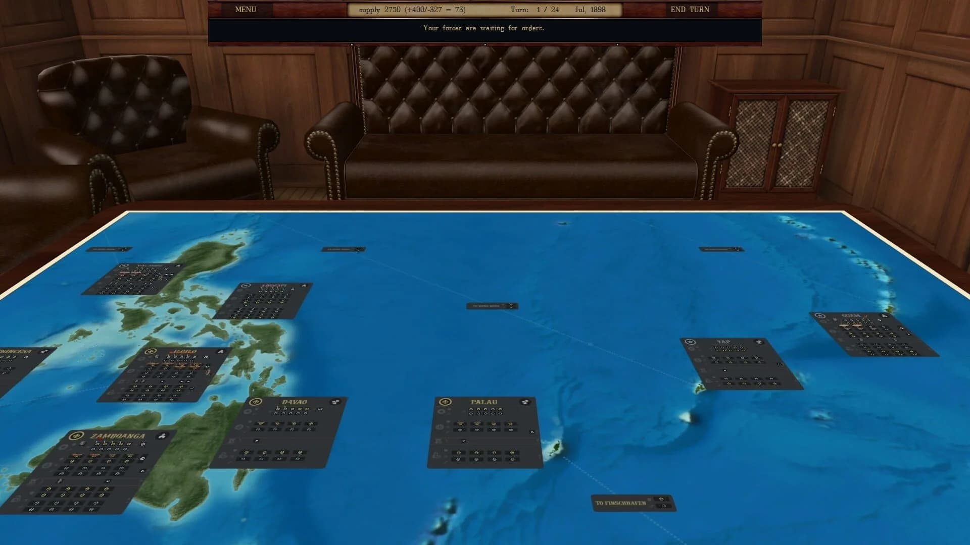 Clad in Iron: Philippines 1898 screenshot 1