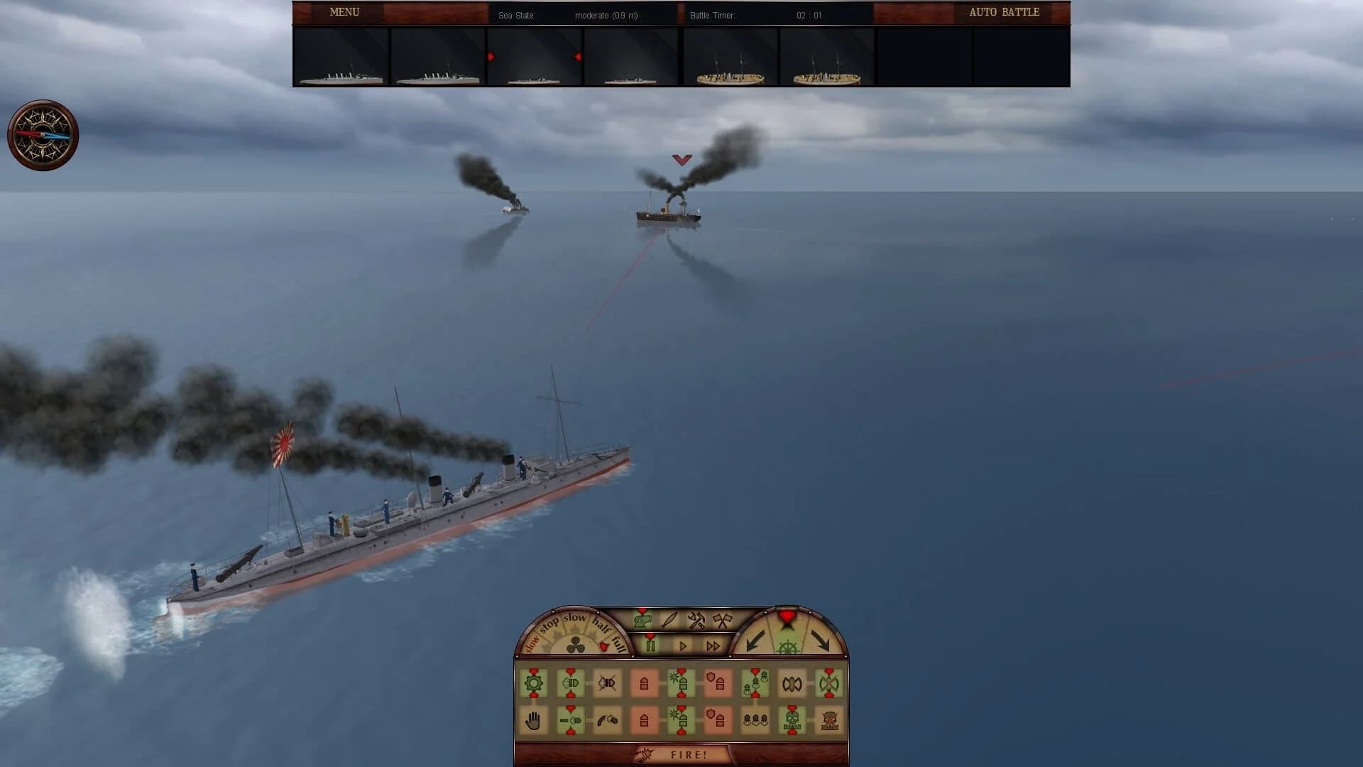 Clad in Iron: Sakhalin 1904 screenshot 5