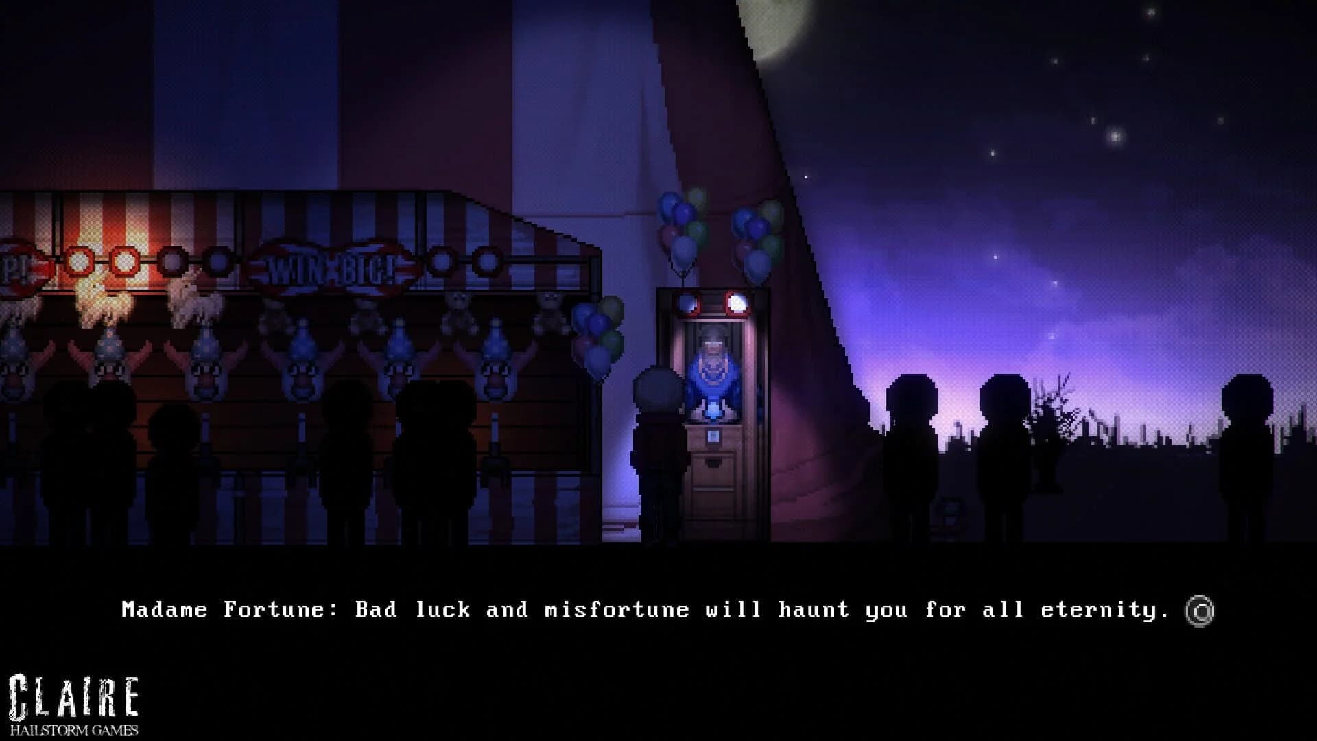 Claire screenshot 1
