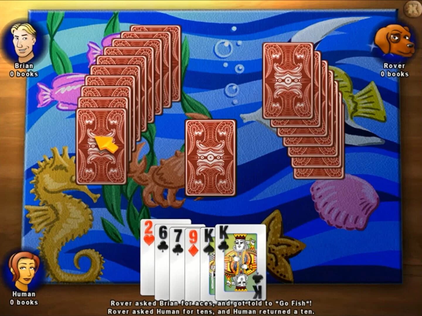 Classic Card Game Go Fish screenshot 1