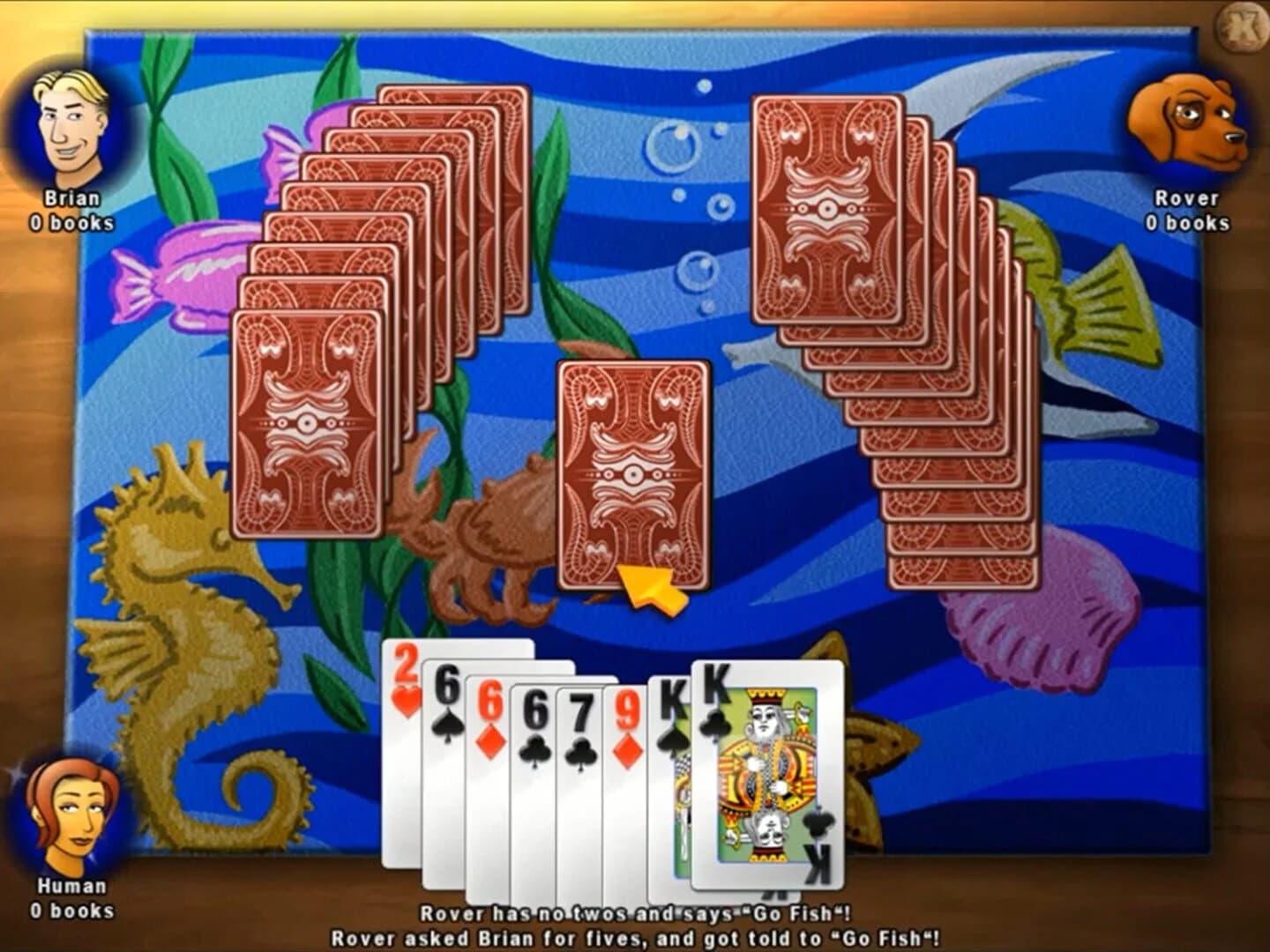 Classic Card Game Go Fish screenshot 2