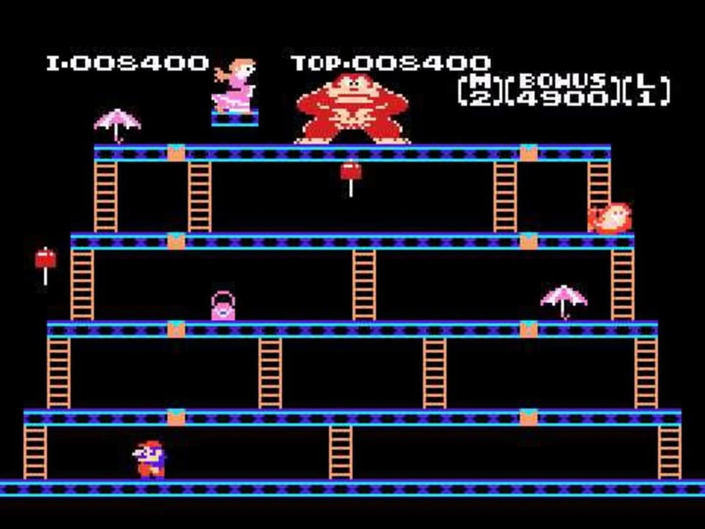 Classic NES Series: Donkey Kong screenshot 2