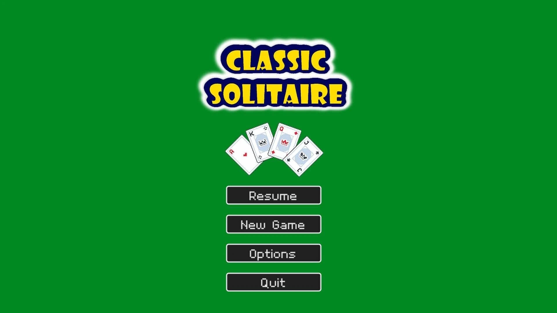 Classic Solitaire screenshot 1
