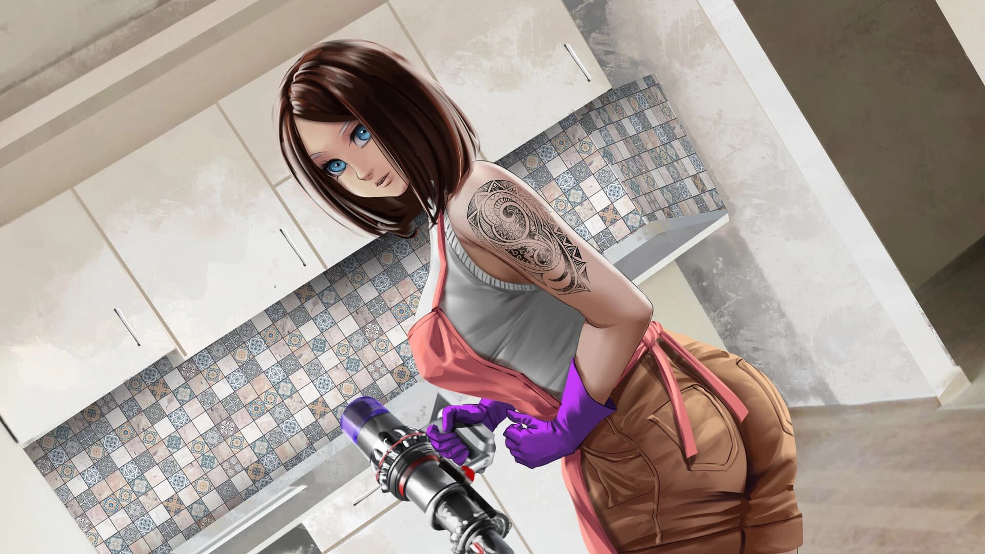 Cleaning Girls screenshot 2