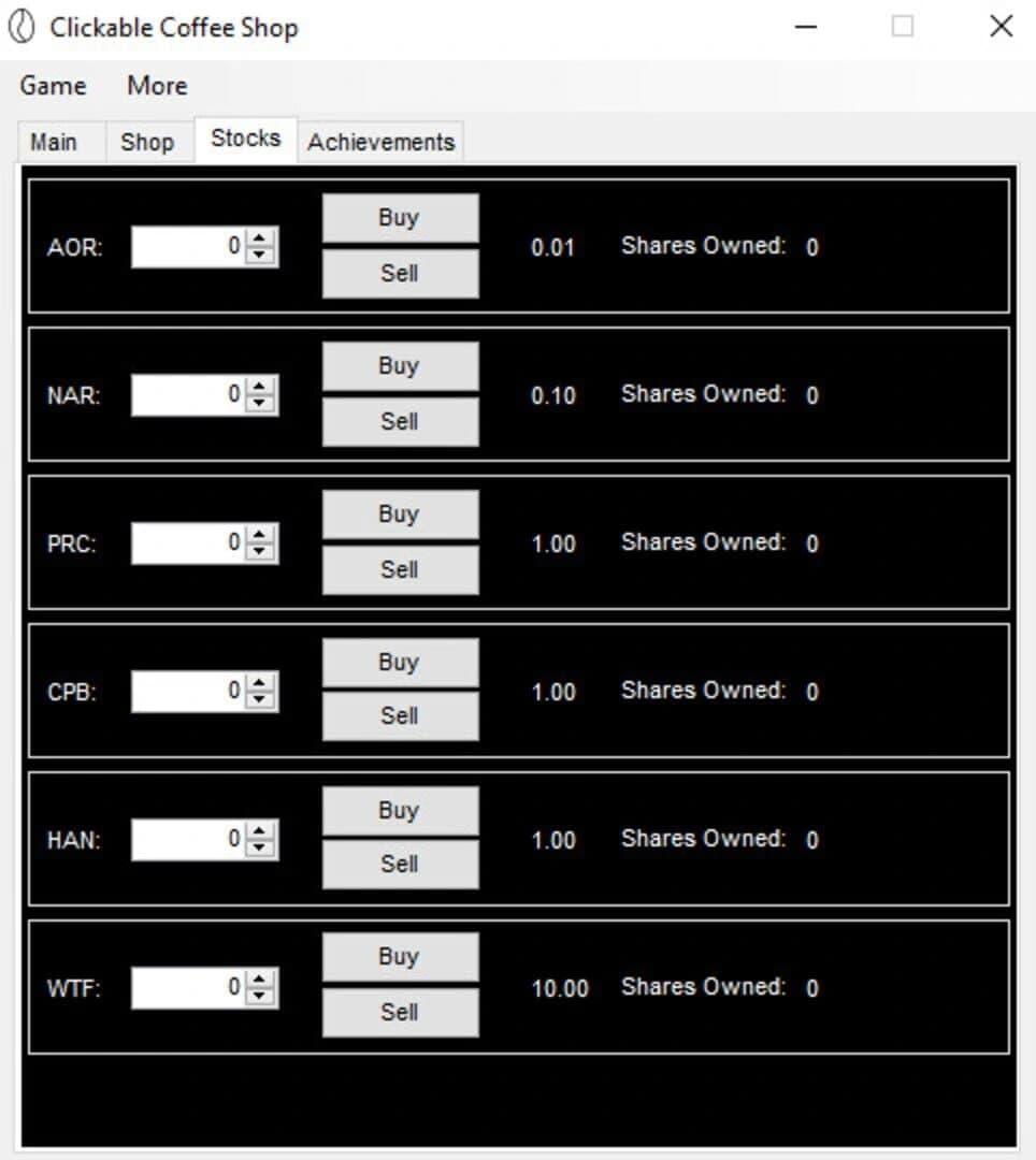 Clickable Coffee Shop screenshot 2