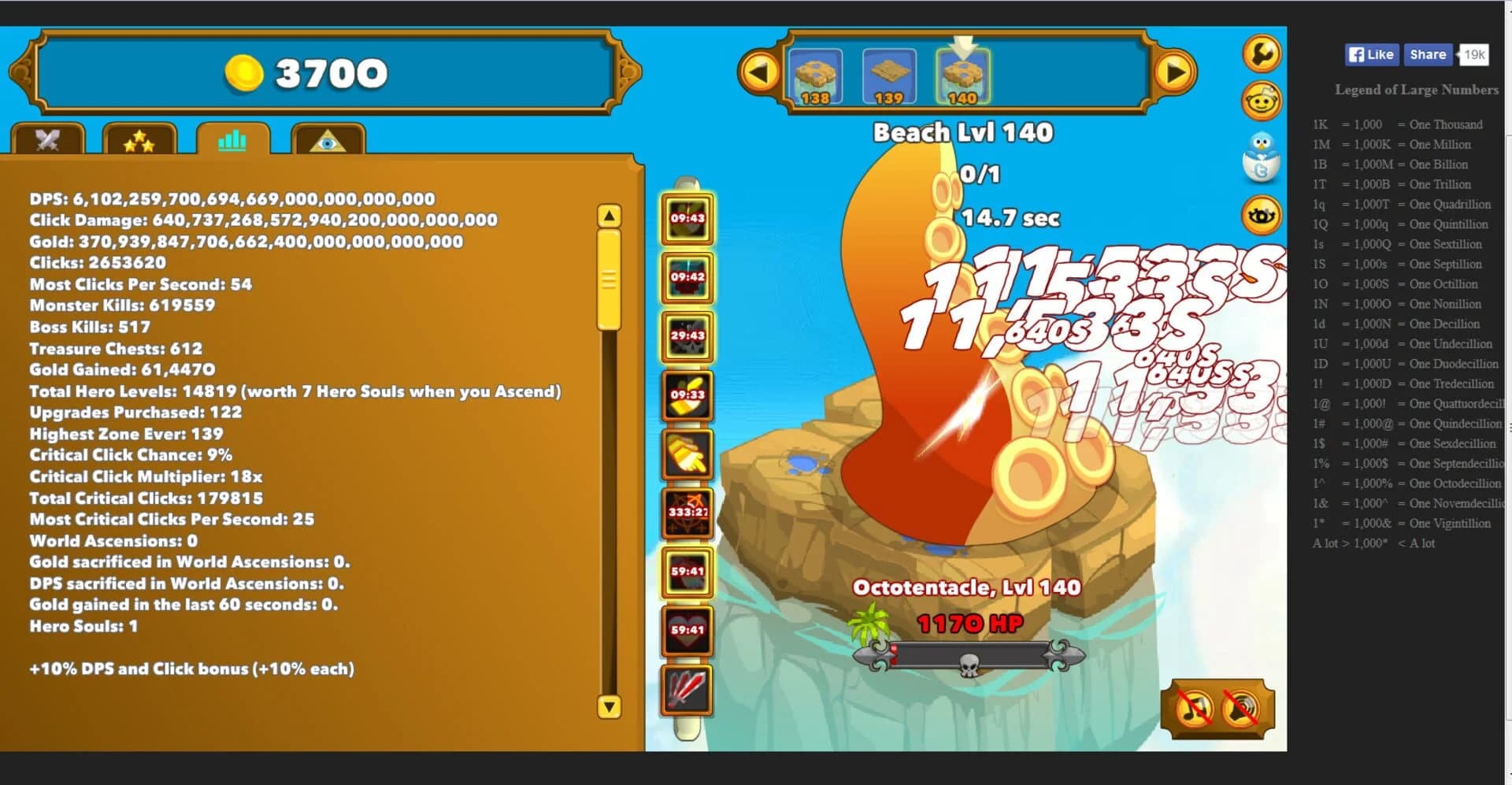 Clicker Heroes screenshot 5