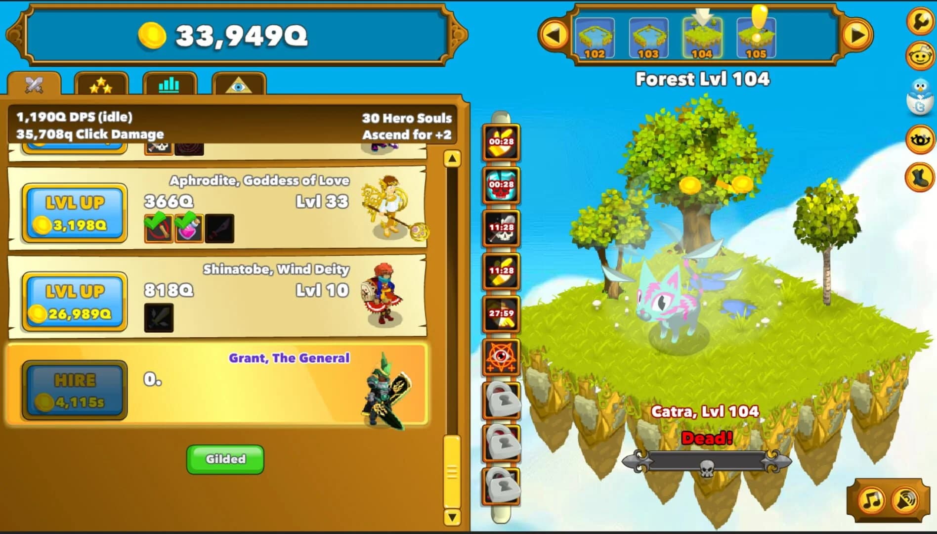 Clicker Heroes screenshot 4