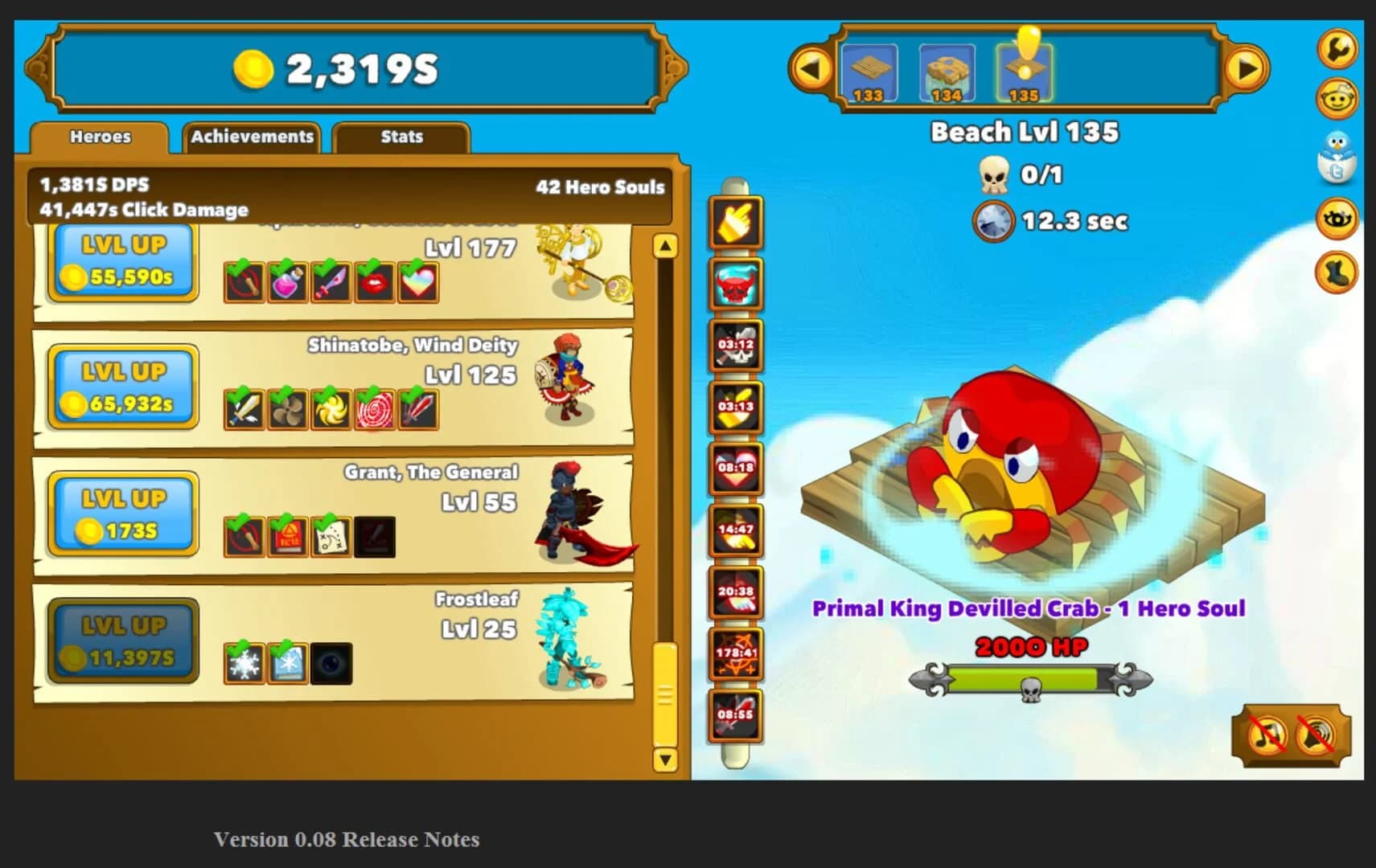 Clicker Heroes screenshot 3