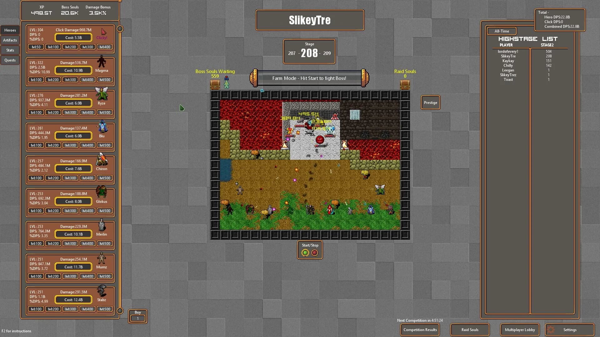 ClickRaid screenshot 1